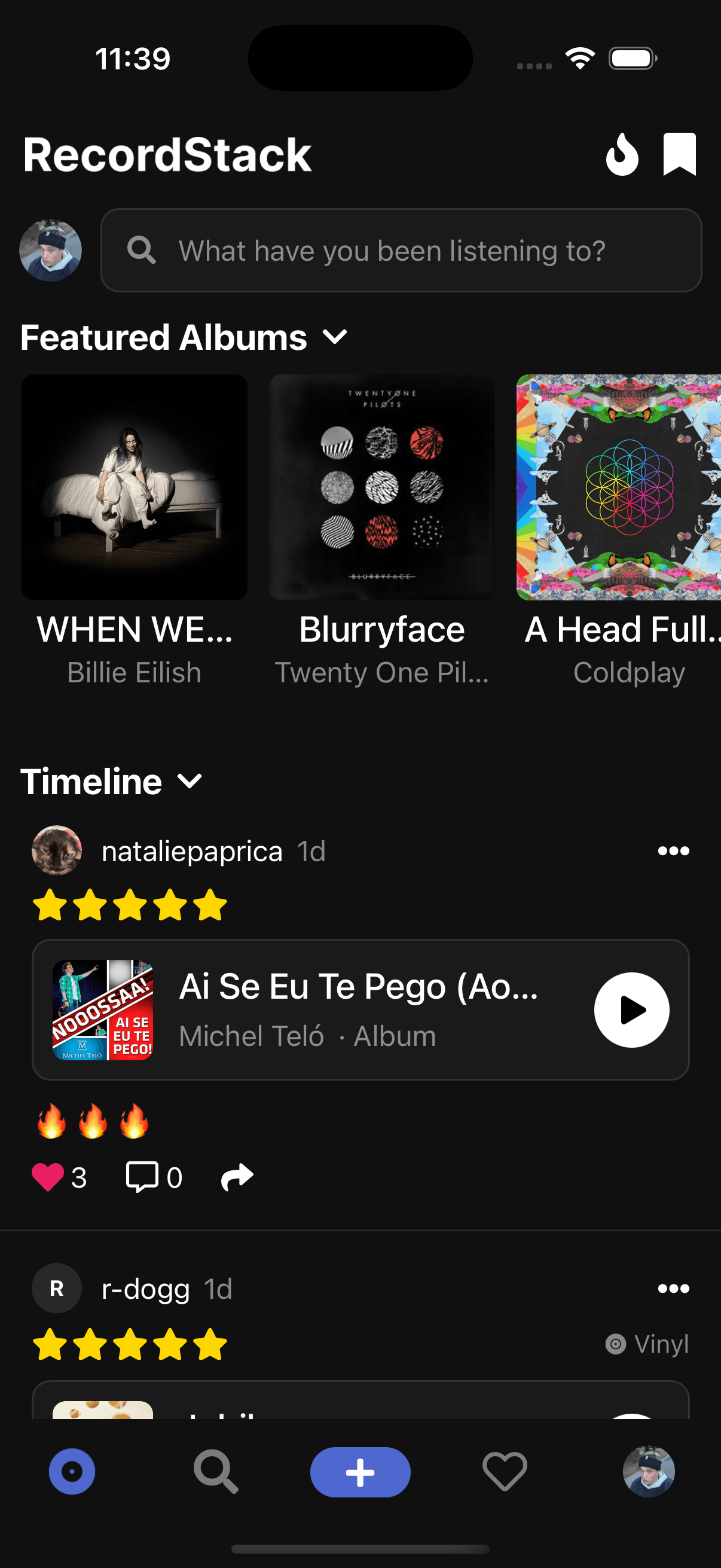 Jukeboxd Home Screen
